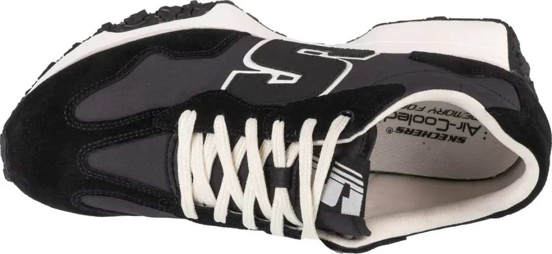 Skechers Upper Cut Neo Jogger - Lantis 210744-BLK, Mannen, Zwart, Sneakers, maat: 43