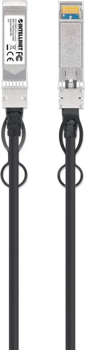 Intellinet SFP+ 10G Twinax-kabel 5m - Zilver