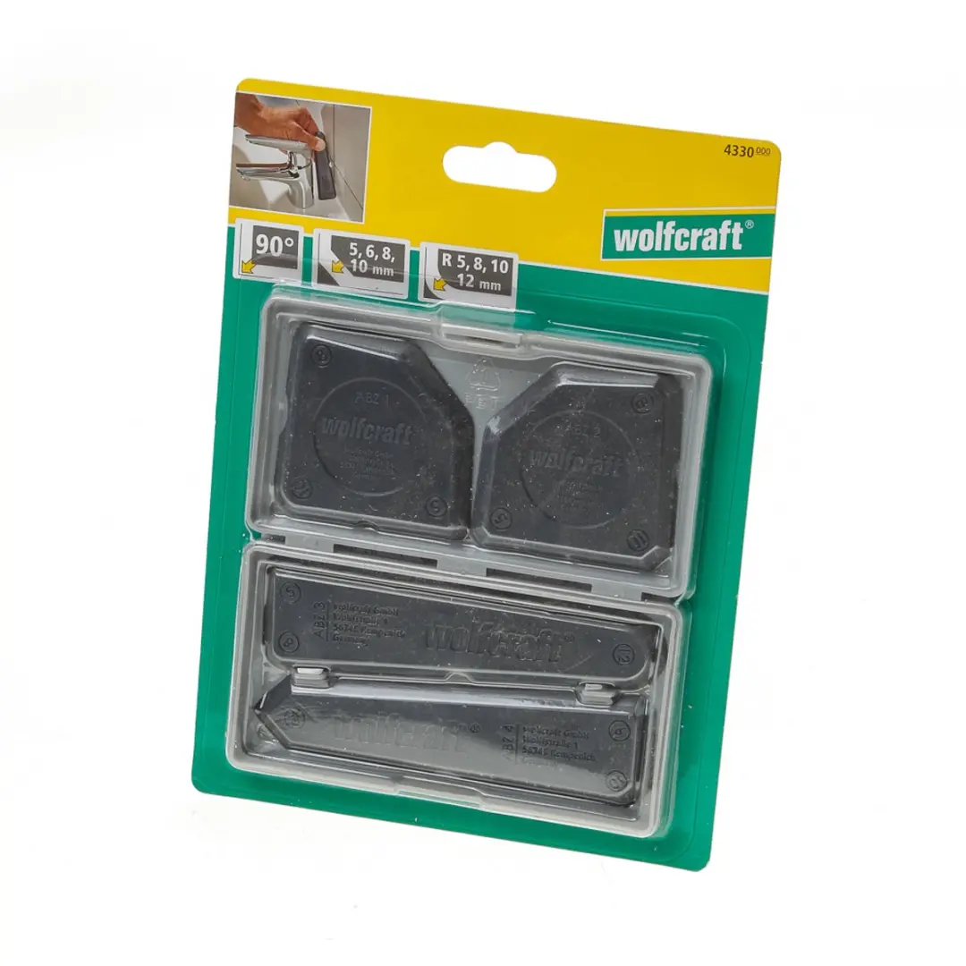 Wolfcraft Kitspatel Set 4-delig - 400g - Acryl - afbeelding 3 van 6