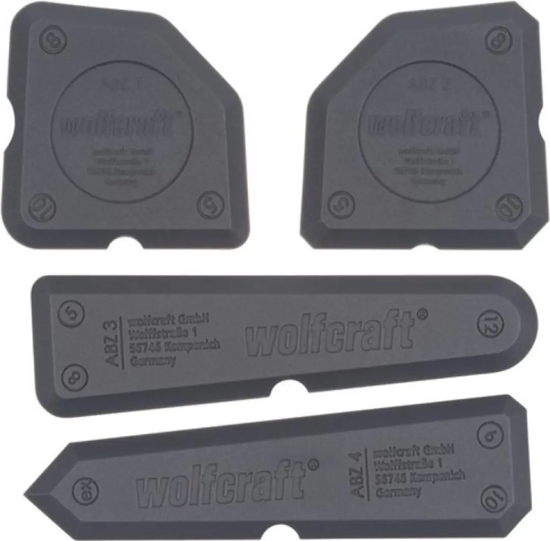 Wolfcraft Kitspatel Set 4-delig - 400g - Acryl - afbeelding 2 van 6