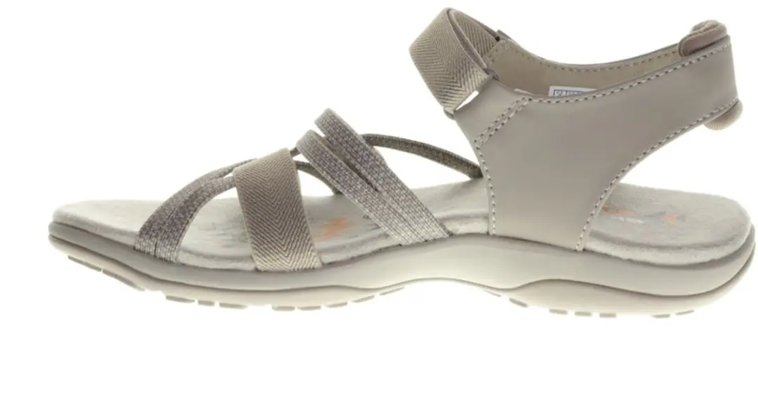 Skechers Reggae Slim Meadow Grazer Dames Sandalen - Taupe