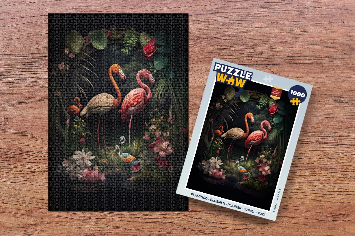 PuzzleWow Legpuzzel 1000 Stuks - Multicolor