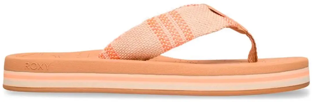Roxy Colbee Hi Slippers Oranje EU 37 Vrouw