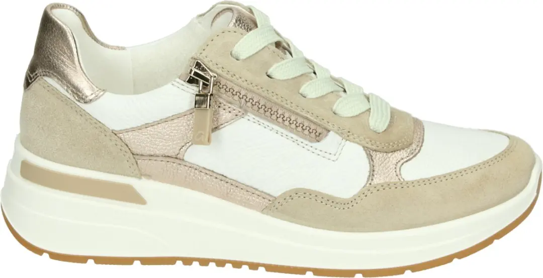 Ara Garda Lage Sneakers 1257702 - Wit/Beige 38.5