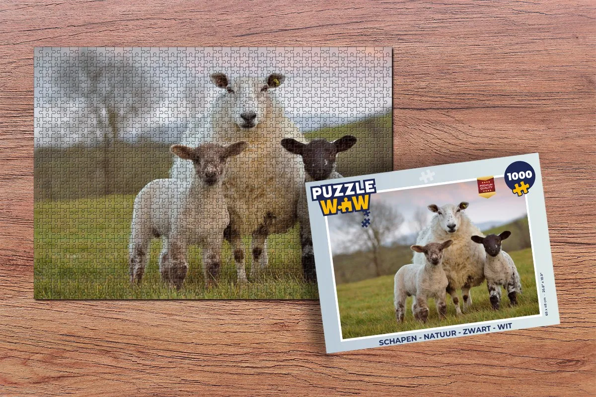 PuzzleWow Natuur Puzzel 1000 Stuks - Multicolor