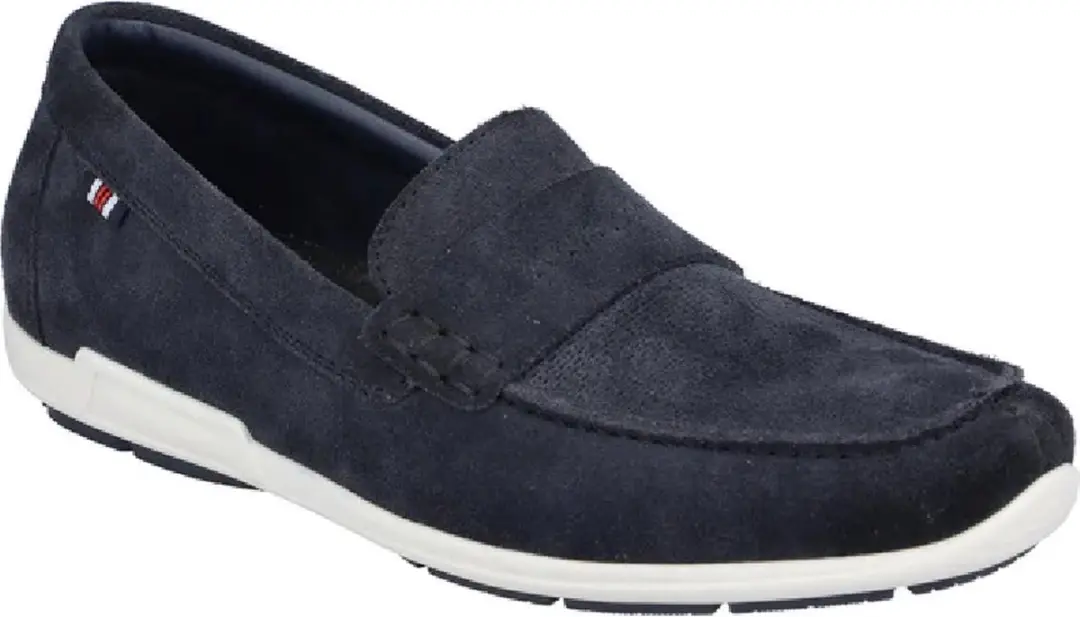 Rieker Moccasins 09050, Mannen, Marineblauw, Schoenen, maat: 43