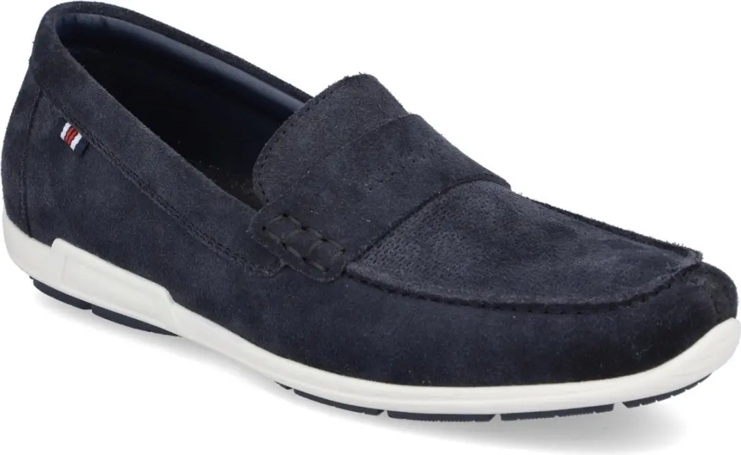 Rieker Moccasins 09050, Mannen, Marineblauw, Schoenen, maat: 43