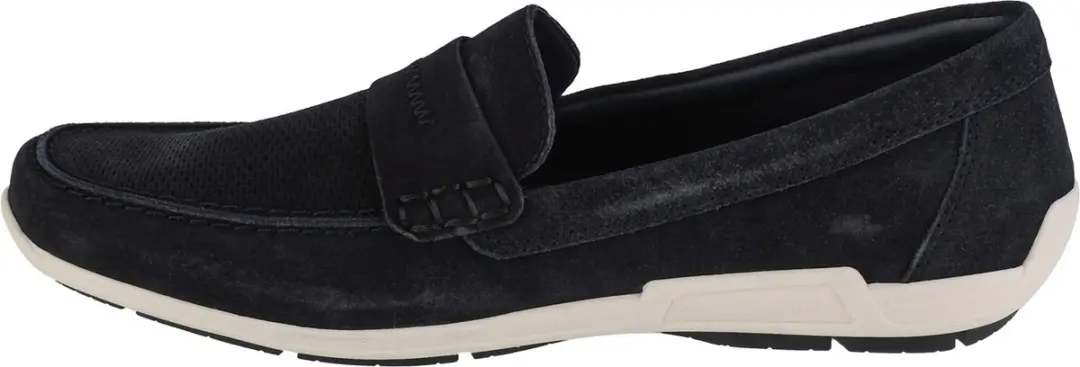 Rieker Moccasins 09050, Mannen, Marineblauw, Schoenen, maat: 43