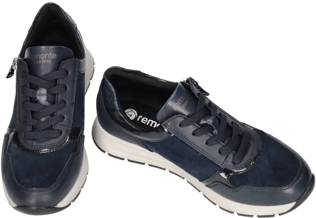 Remonte Sneakers - Dames - Blauw - Maat:42