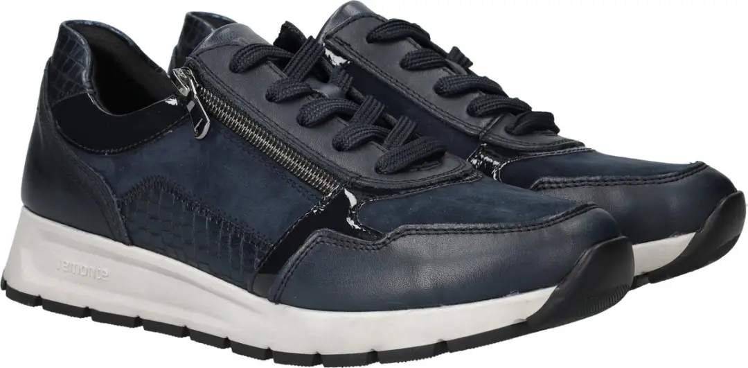 Remonte Sneakers - Dames - Blauw - Maat:42