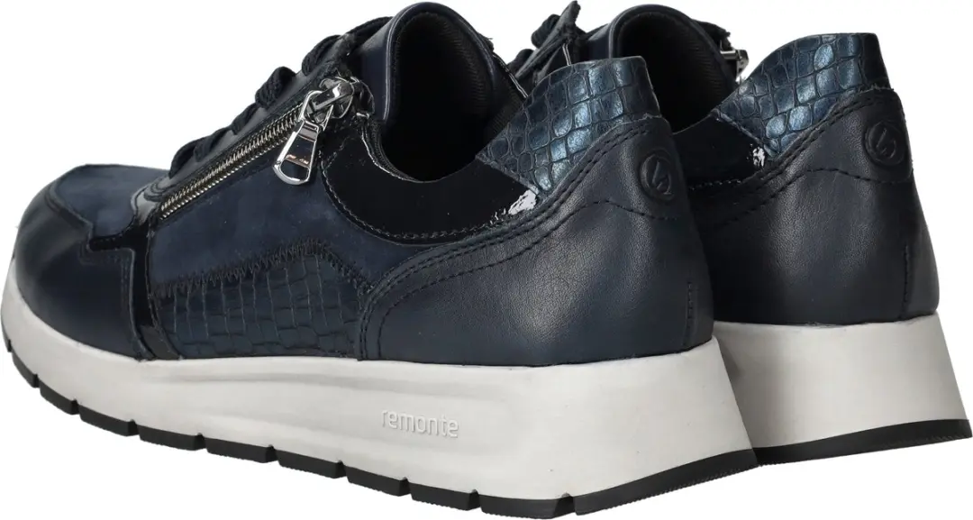 Remonte Sneakers - Dames - Blauw - Maat:42
