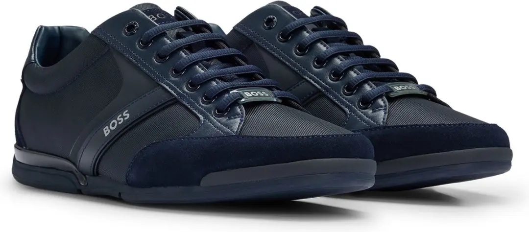 BOSS Saturn Lowp Sneakers 41 - Blauw - afbeelding 2 van 6