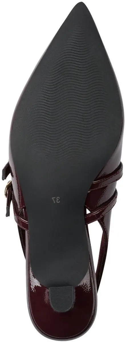 Marco Tozzi 2-29508-45 Dames pumps - rood - F-breedte - afbeelding 3 van 6