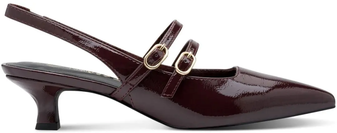 Marco Tozzi 2-29508-45 Dames pumps - rood - F-breedte - afbeelding 4 van 6
