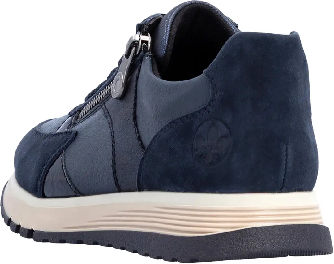 Lage leren sneakers Rock