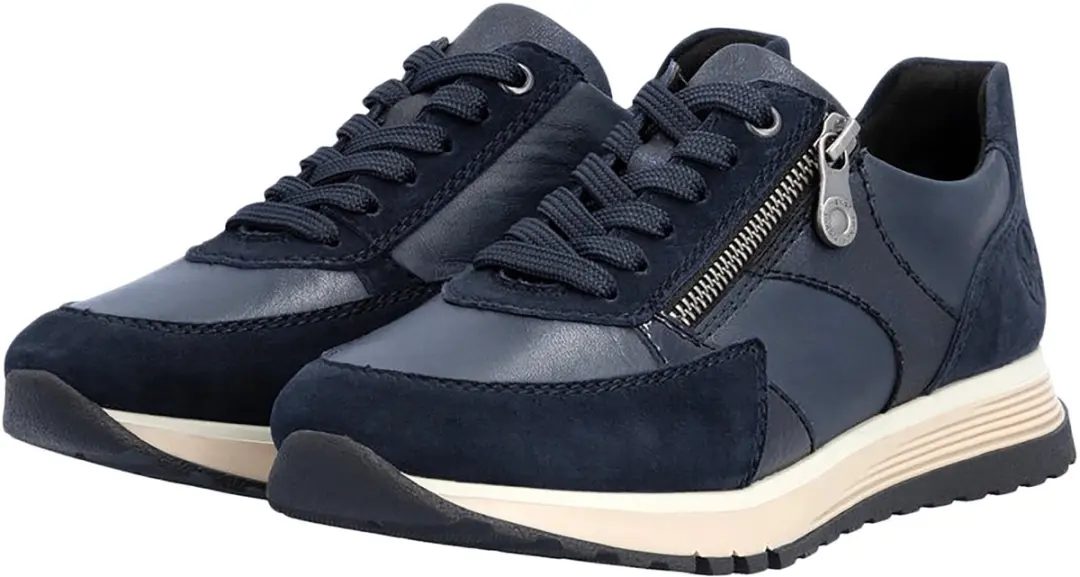 Lage leren sneakers Rock