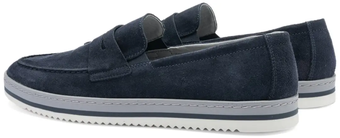 Ara art NIKO 11-20902 22 blauw suede hereninstapper maat 43