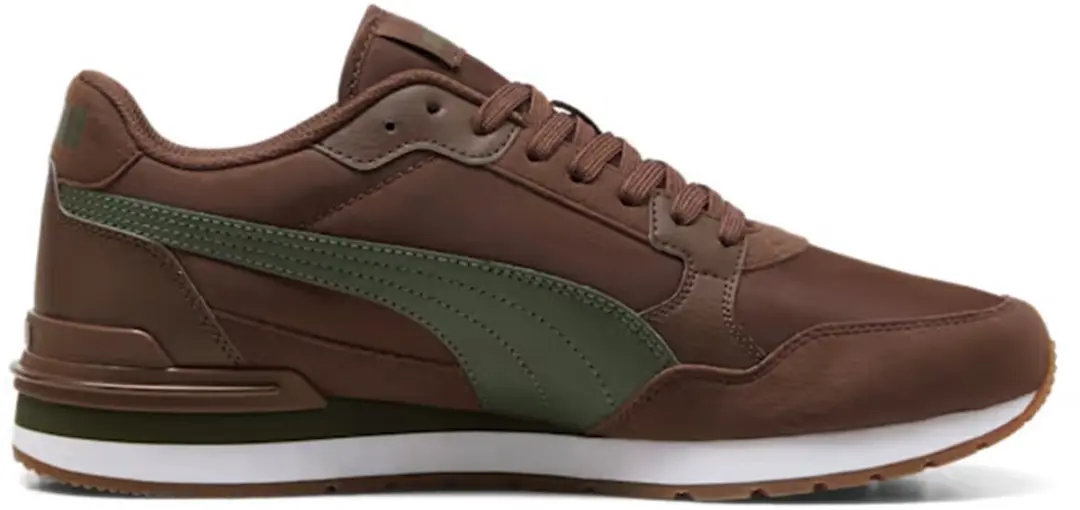 PUMA ST Runner v4 NL Sneakers - Chestnut Brown/Moss Veil - afbeelding 4 van 6