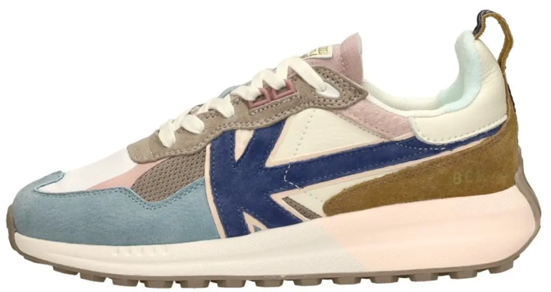 Kaotiko Detroit Dames Sneakers - Blauw - Maat 40