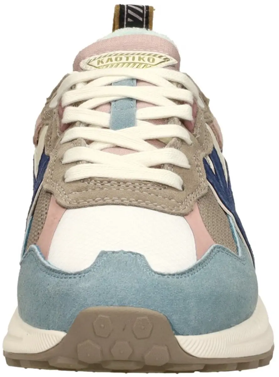 Kaotiko Detroit Dames Sneakers - Blauw - Maat 40