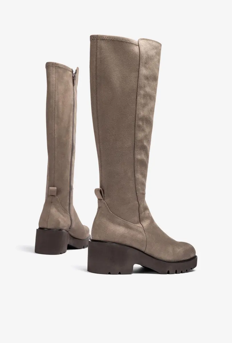Unisa Jabilo ST Dames Laarzen - Taupe 38