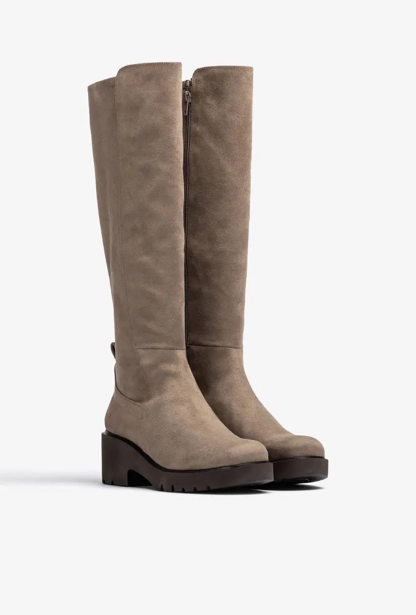 Unisa Jabilo ST Dames Laarzen - Taupe 38