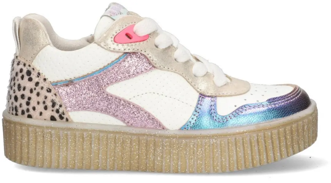 Braqeez 425230-926 Meisjes Lage Sneakers