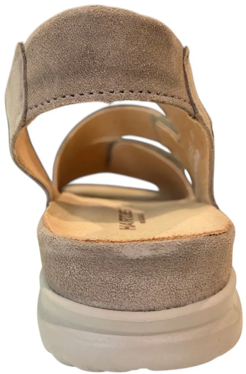 Hartjes Breeze Sandalen 39 - Grijs Suede