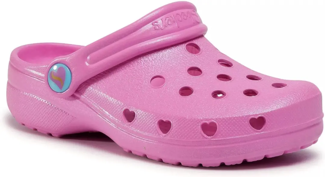 Skechers Heart Charmer Photobomb Slipper Vrouwen Roze