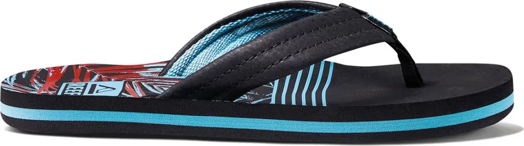Reef Kids Ahi Teenslippers 33 - Zwart/Blauw