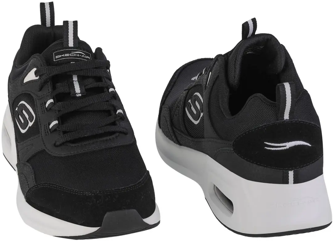 Skechers Skech-Air Court 232646-BKW Sneakers - Zwart
