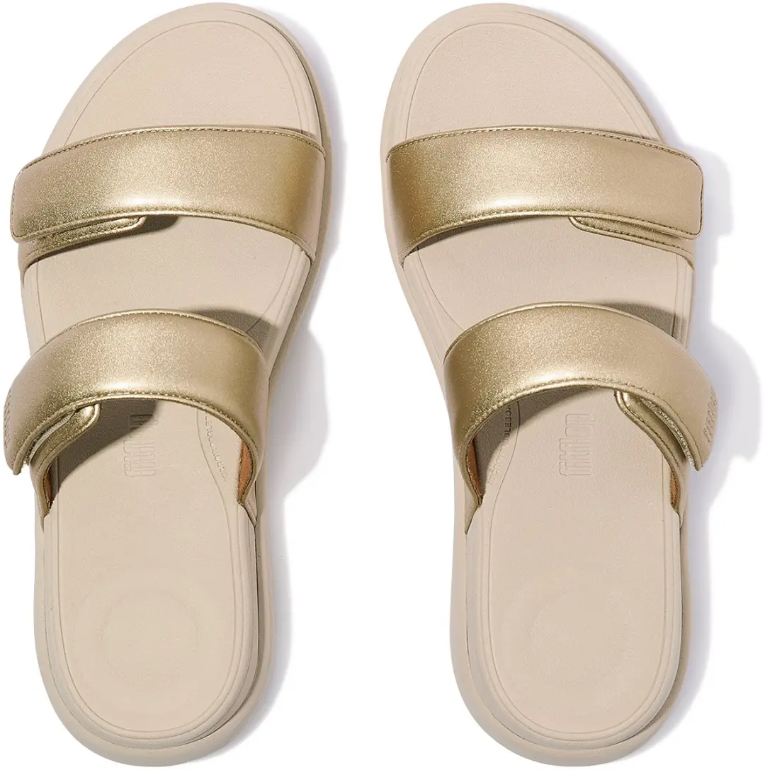 FitFlop Dames Slides Pantoffels - Maat 41 - Goud