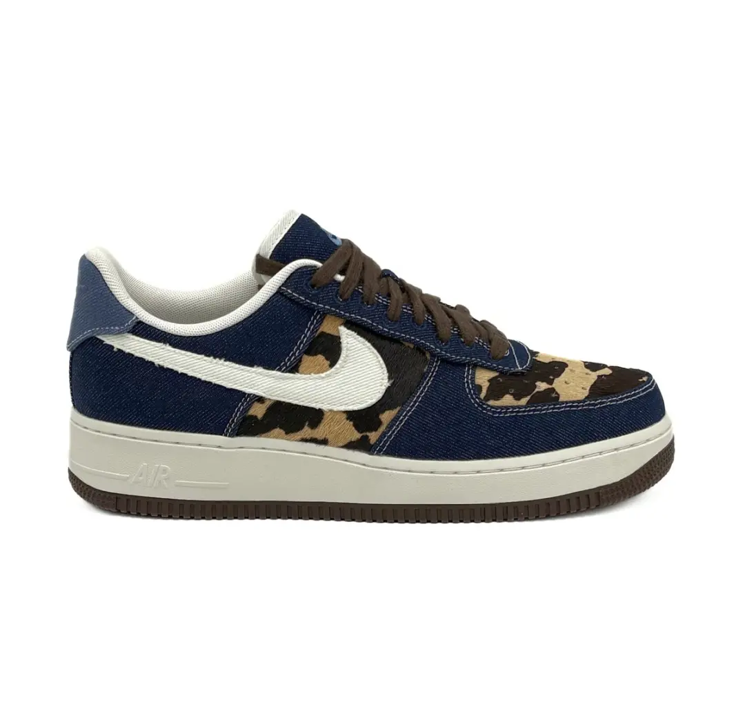 Nike Nike Air Force 1 '07 WMNS (Cheetah Blue Denim)