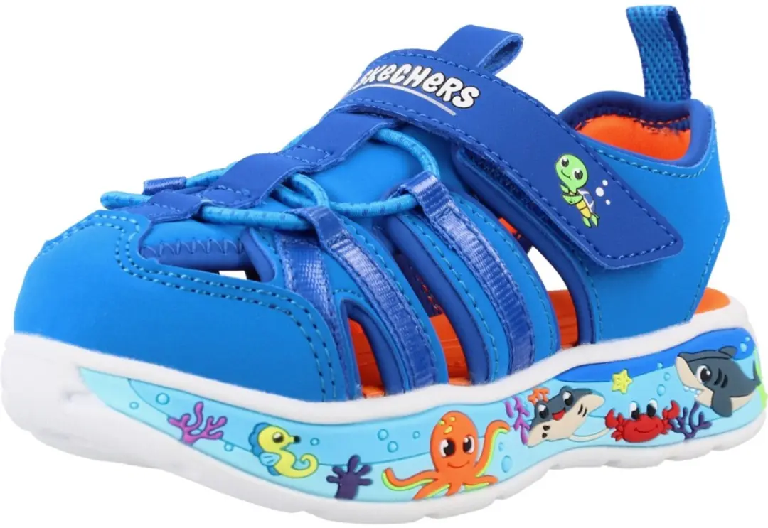 Skechers Play Scene Splash - Blauw - 26