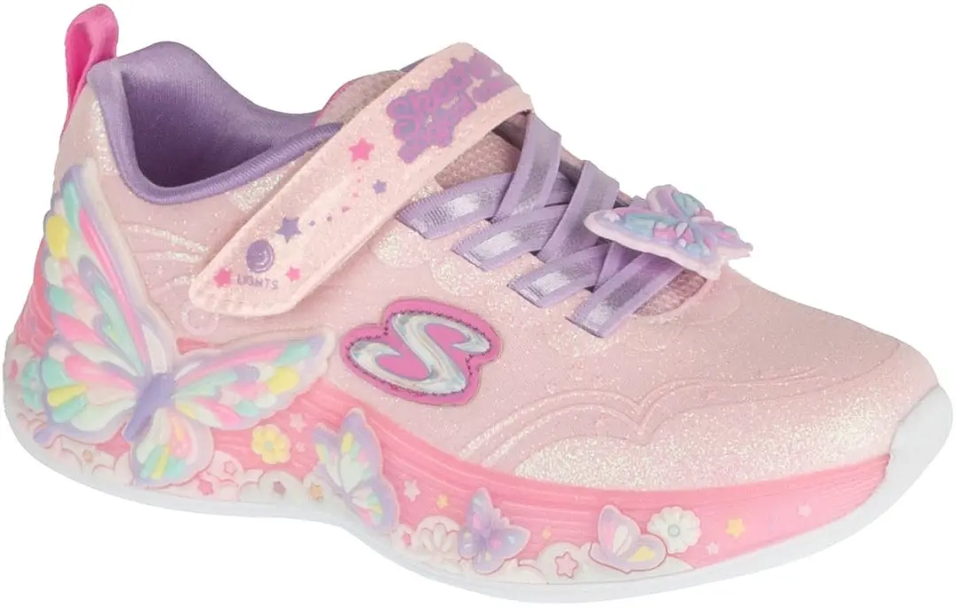 Skechers S-Lights: Butterfly Bliss, voor meisje, Roze, Sneakers, maat: 36