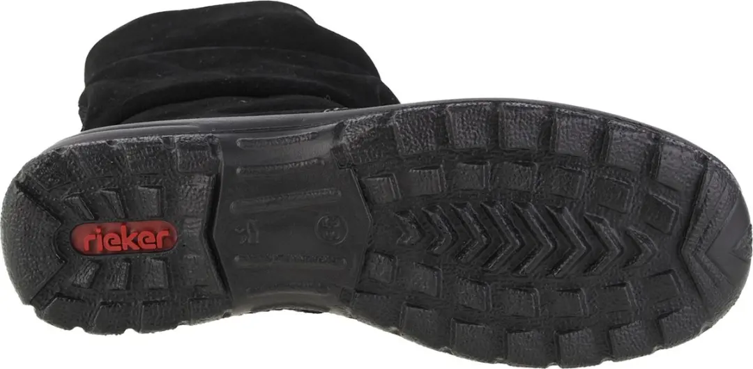 Rieker Z7171 Booties Vrouwen - Laarzen 37 - Zwart