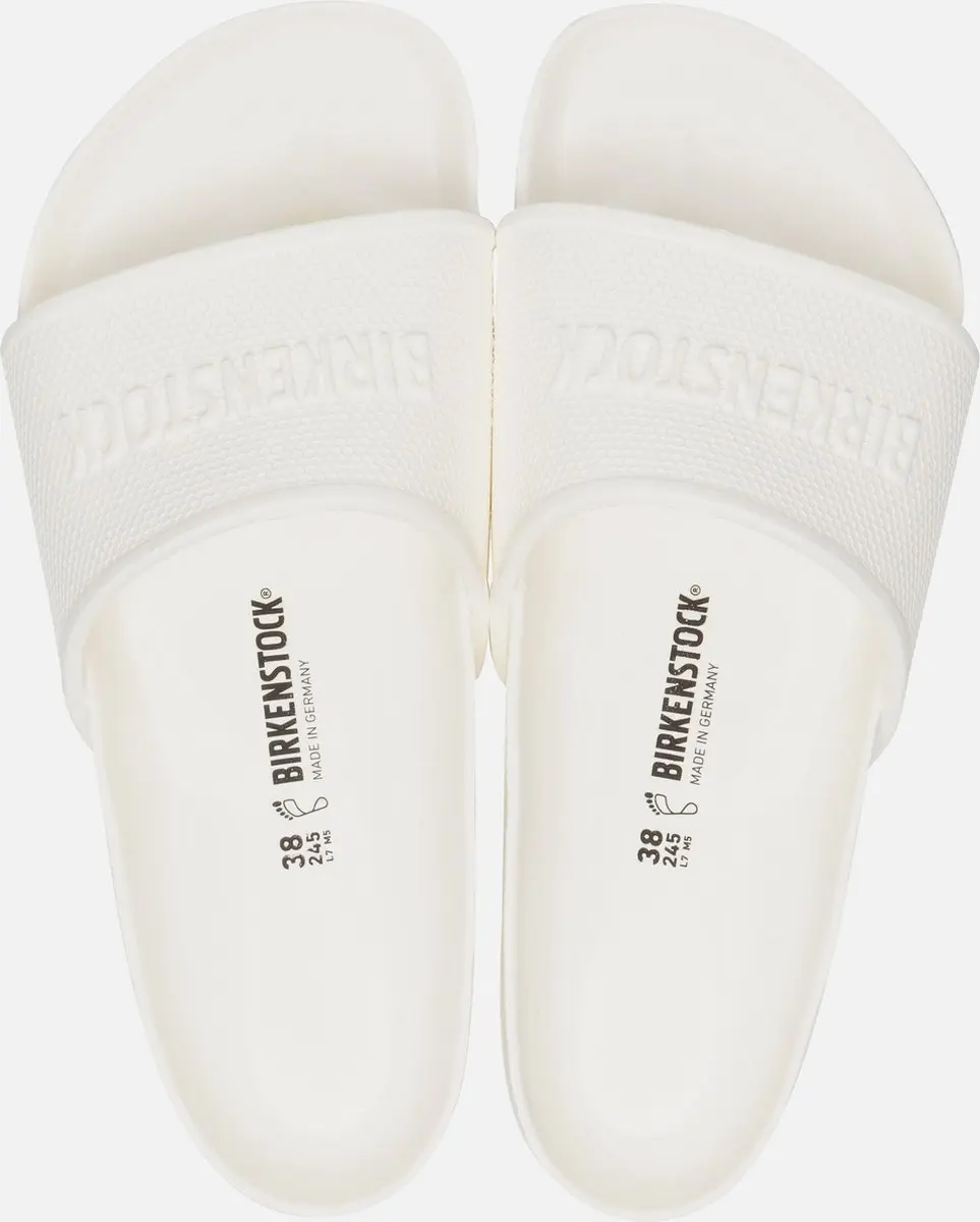 Birkenstock Barbados White regular EVA Slippers- 40
