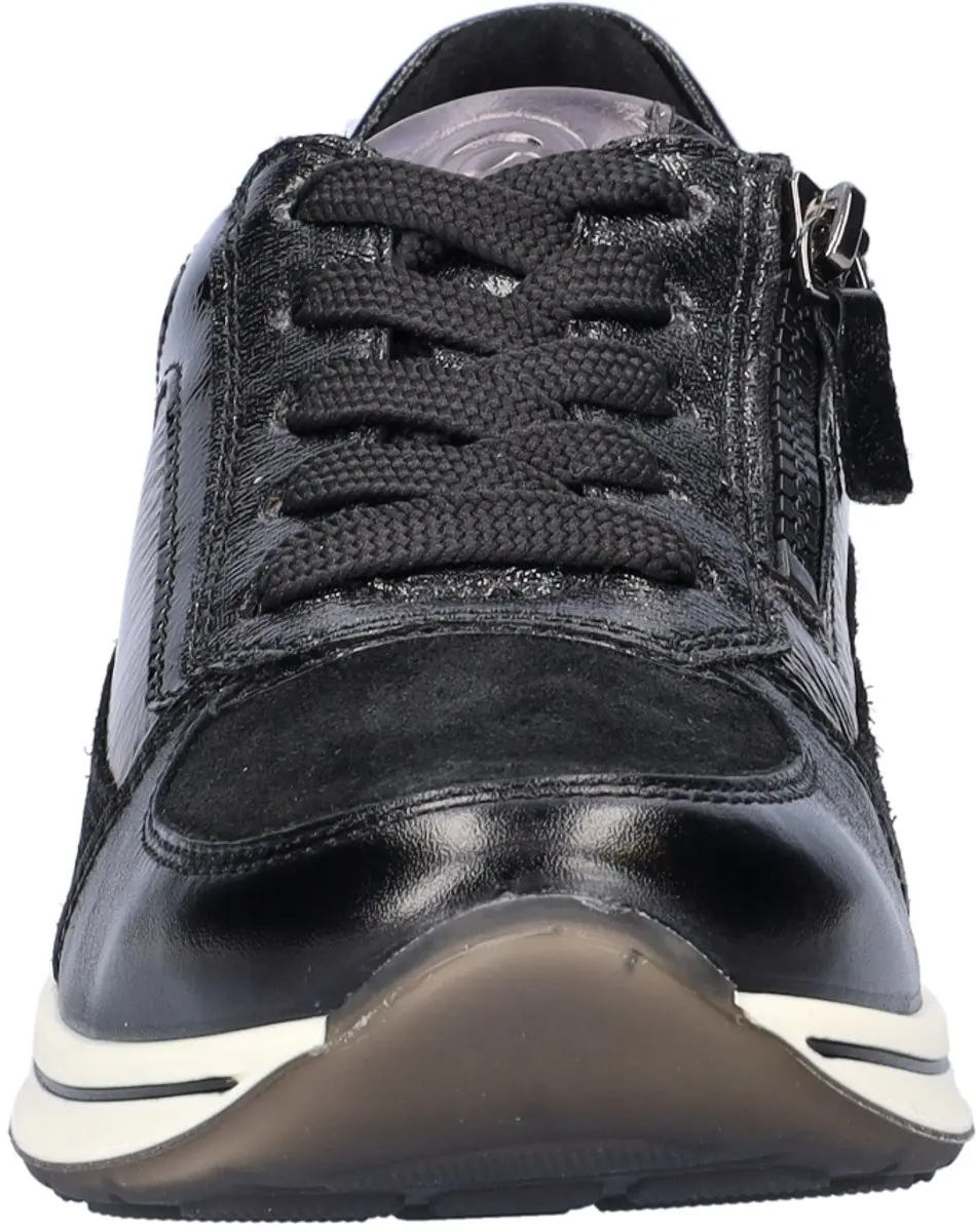 Ara Osaka 2.0 dames sneaker - Zwart multi - Maat 41,5