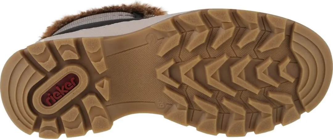 Rieker X9335 Booties - Vrouwen Laarzen 36 - Grijs