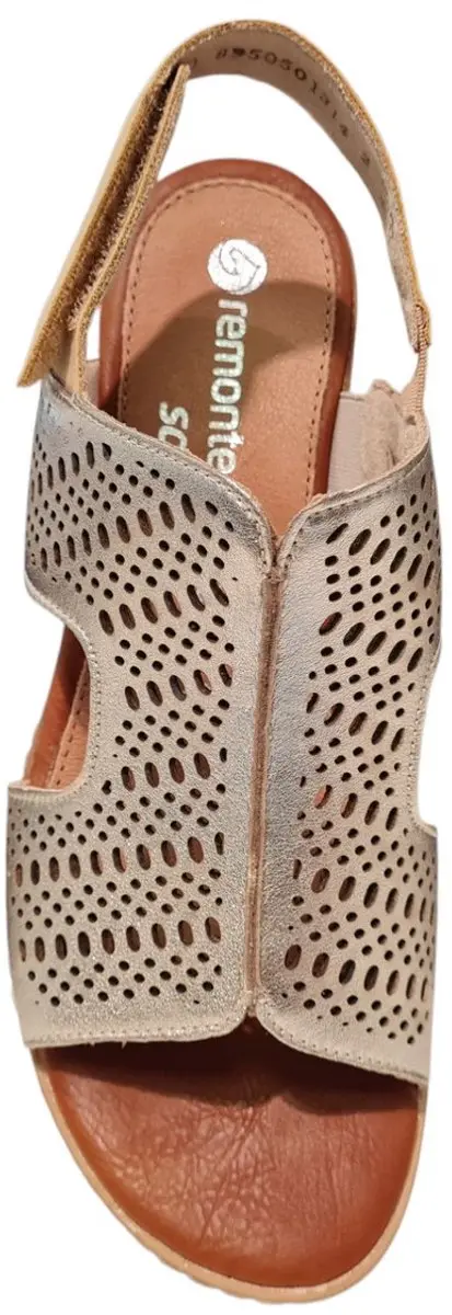 Remonte D2L56 90 Dames Sandalen - Zilver - 44