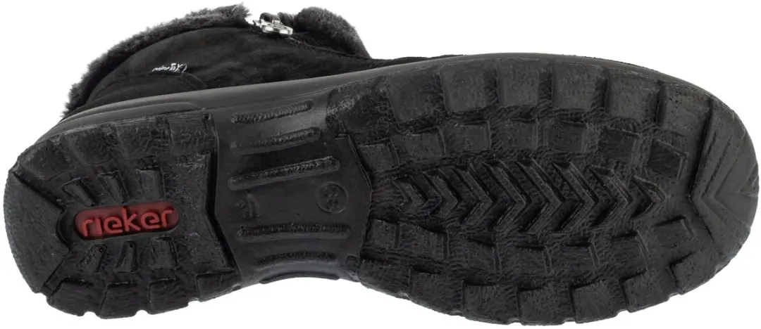 Rieker L7188 Booties Vrouwen - Zwart - Maat 38