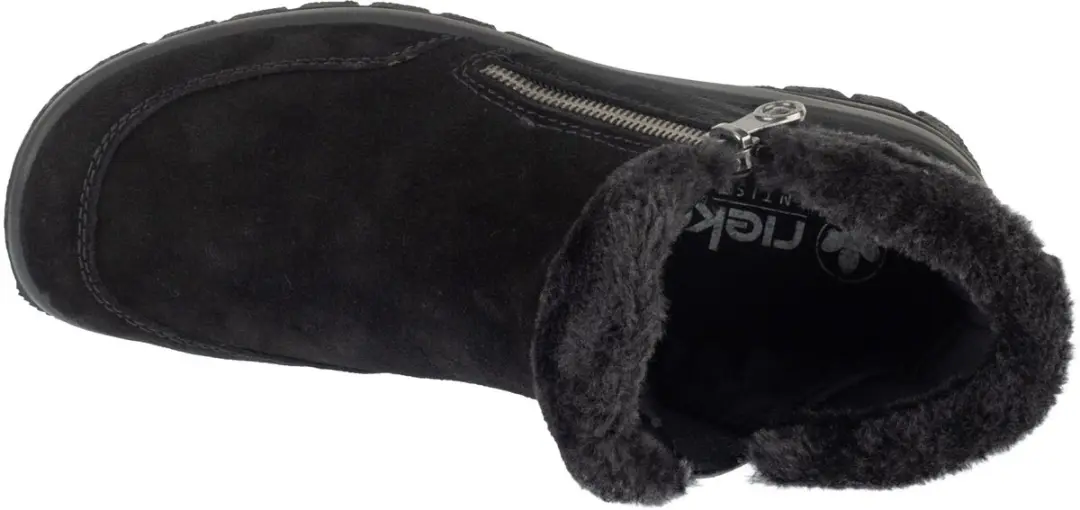 Rieker L7188 Booties Vrouwen - Zwart - Maat 38