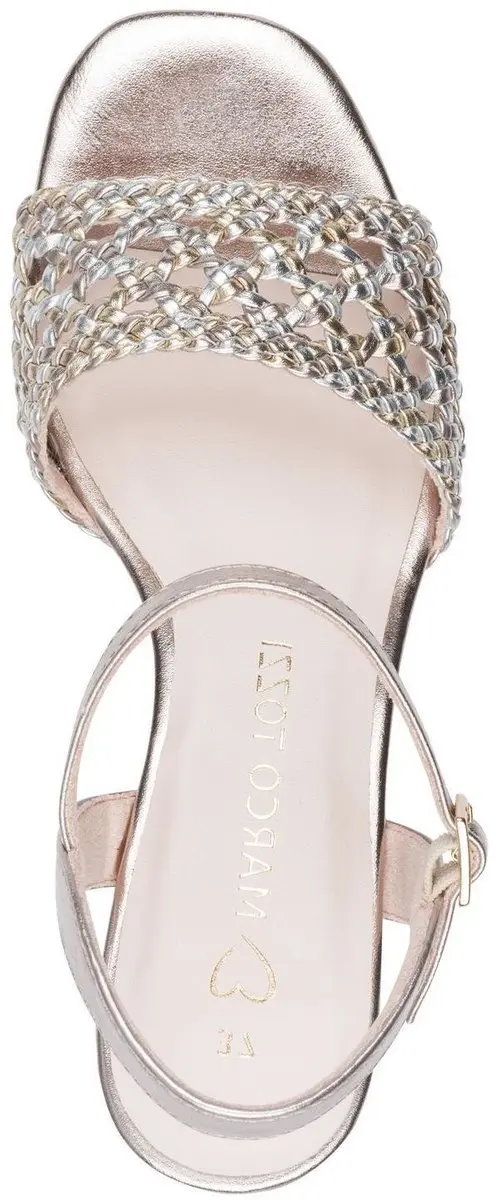 Marco Tozzi Sandalen 231204 - Roze Metallic - Maat 37
