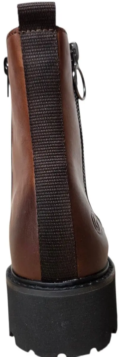 Remonte D8671-24 Veterboots Dames - Bruin Leer