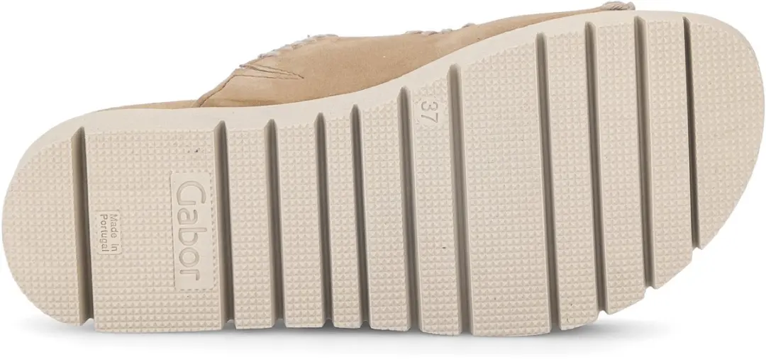 Gabor 741 Slippers - Dames - Maat 44 - Camel - afbeelding 6 van 6