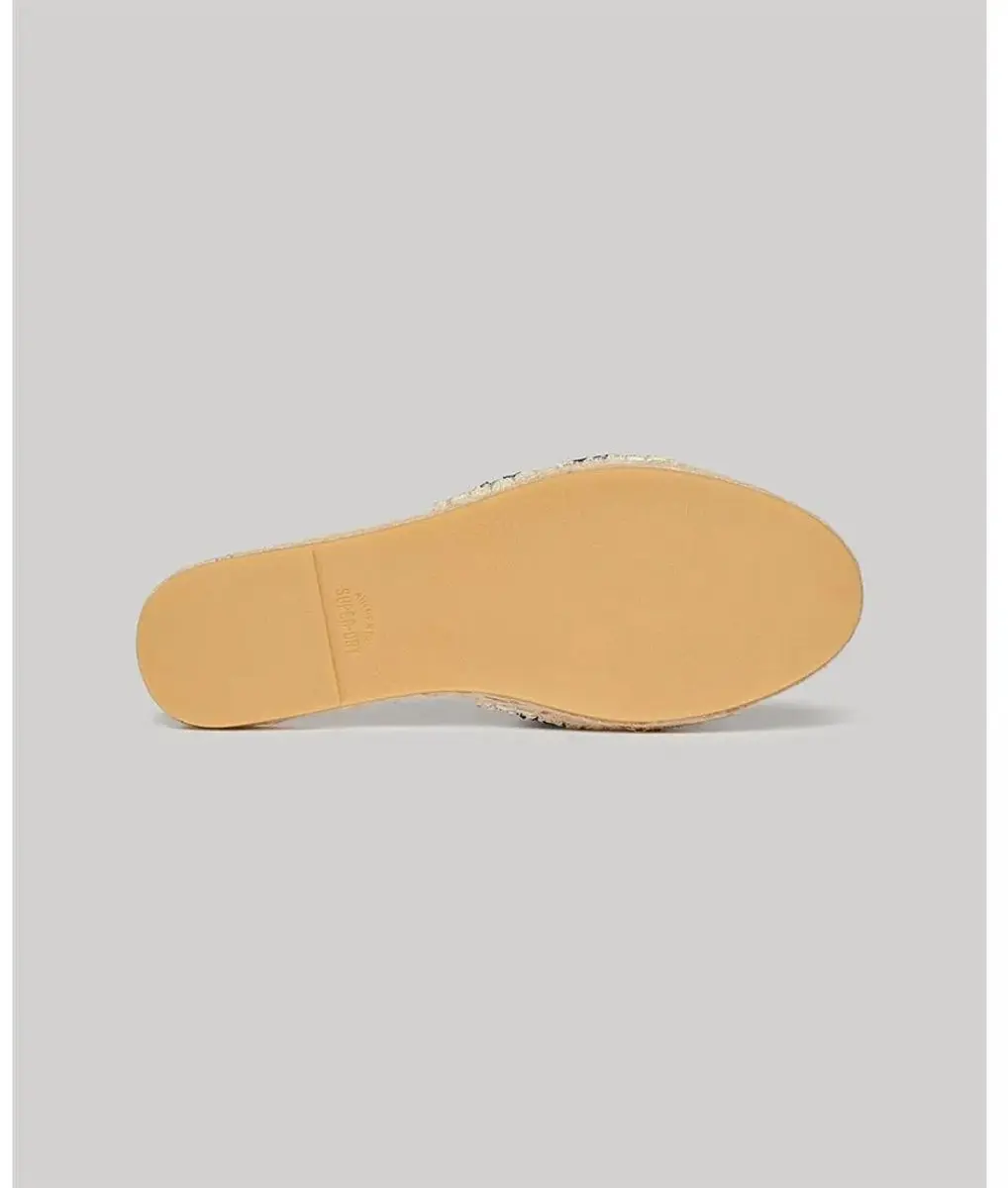 Superdry Espadrille Overlay Slippers 39 - Natural - afbeelding 3 van 6