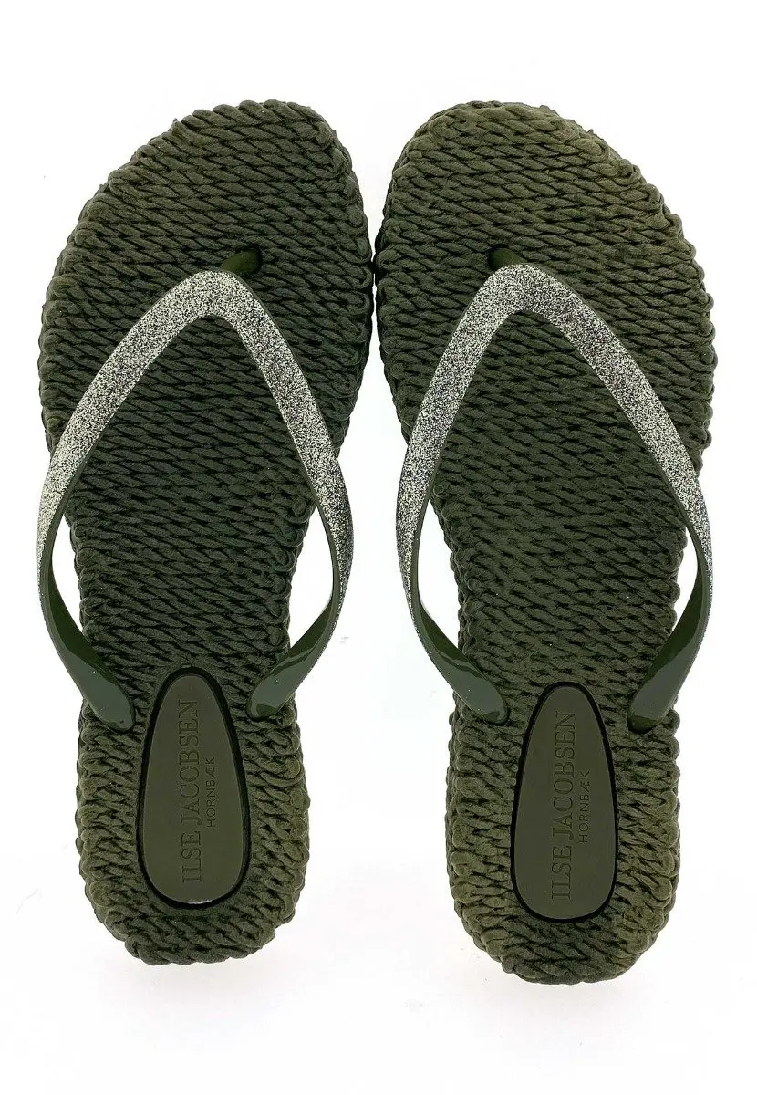 Ilse Jacobsen Teenslipper CHEERFUL01 - 37 Army