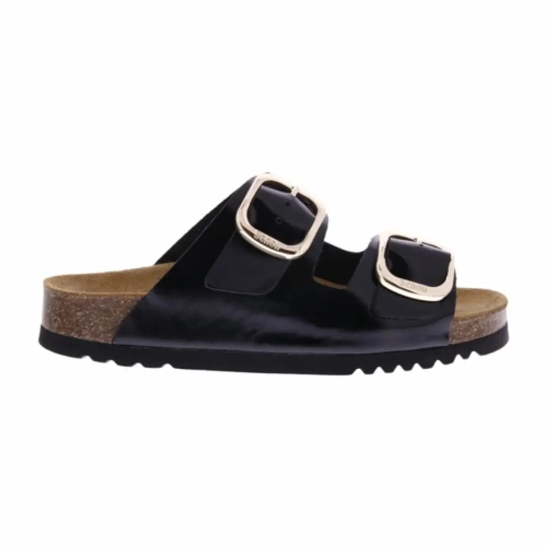 Slipper Scholl Women Noelle Patent Leather Black-Schoenmaat 36