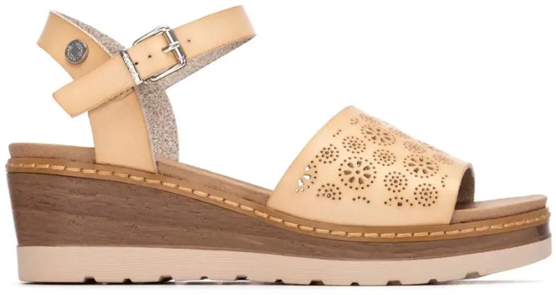 Refresh 175162 Wedgesandalen Beige EU 38 Vrouw