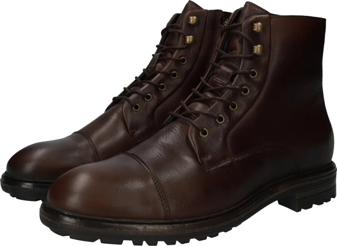 Blackstone Lester UG21.DBR Heren Lace-ups - Donkerbruin - Maat 46